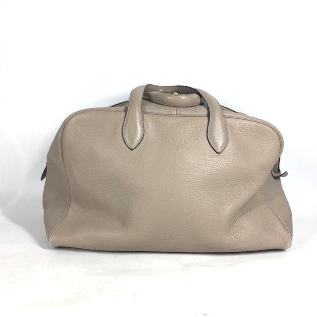 Hermes HERMES Victoria 43 Shoulder Bag Duffle Bag Taurillon Clemence Beige - view 4