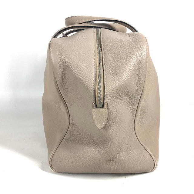 Hermes HERMES Victoria 43 Shoulder Bag Duffle Bag Taurillon Clemence Beige - view 5