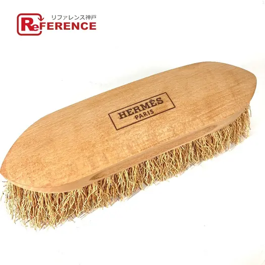 Buy HERMES wool brush comb for horses harness pet Wood Beige Unused at Sasom – Authentic and Ready to Ship