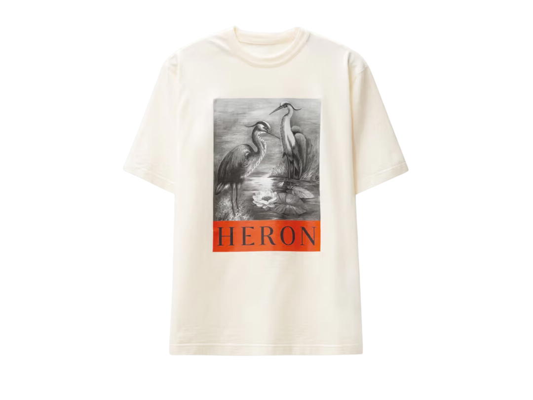 Heron Preston Heron Preston NF Heron Bw SS Tee White Black