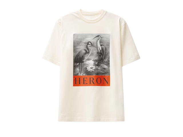 Heron Preston Heron Preston NF Heron Bw SS Tee White Black - view 1