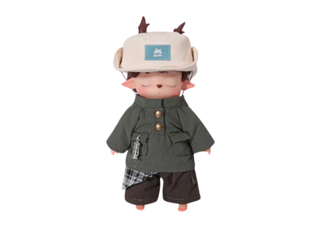 heyone (เช็คการ์ด) heyone Camping OOTD (MIMI MIMIs CityWalk series Vinyl Plush Mystery Box) Secret Edition