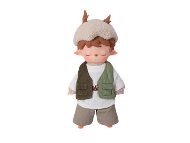 heyone (เช็คการ์ด) heyone Hiking In The Woods (MIMI MIMIs CityWalk series Vinyl Plush Mystery Box) - view 1