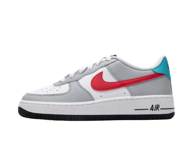 Nike Nike Air Force 1 Low White University Red (GS) - view 2