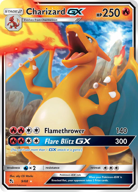 Pokemon Pokemon Charizard-GX [HIF 9/68] Sun & Moon "Hidden Fates" (EN)