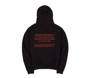 Buy Highsnobiety x Stranger Things — Logo Hoodie Black at Sasom – Authentic and Ready to Ship