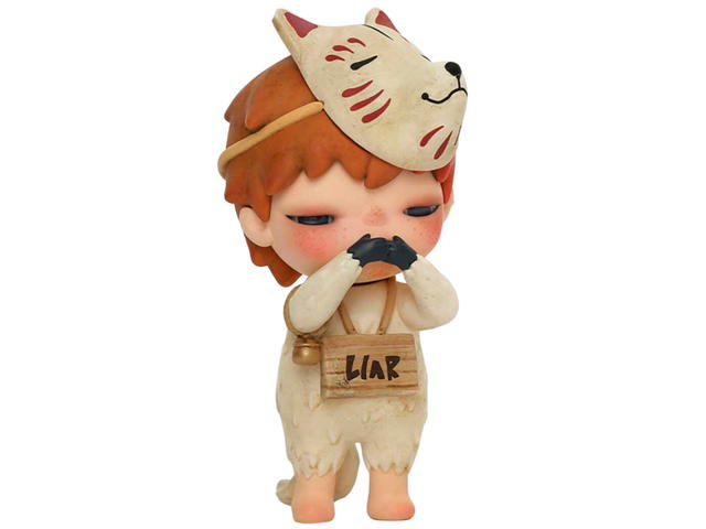 Pop Mart (เช็คการ์ด) Hirono The Fox (The Other One Series) - view 1