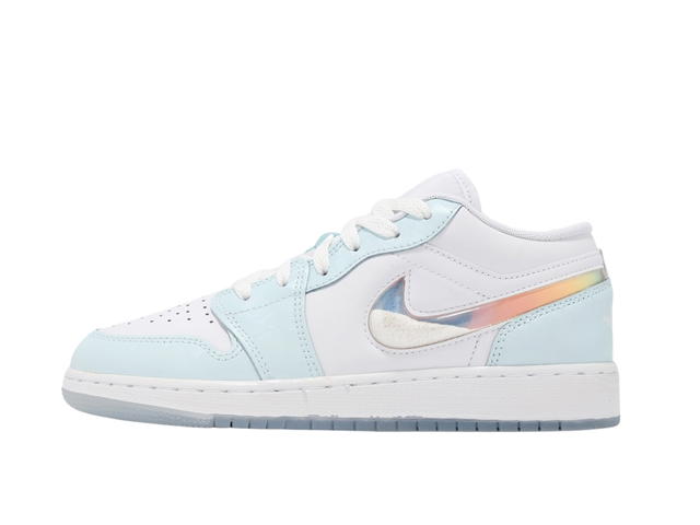Jordan Air Jordan 1 Low SE Glacier Blue (GS) - view 2