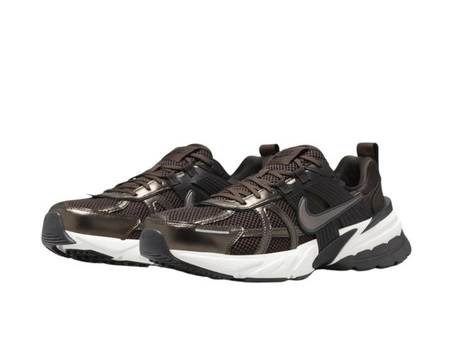 Nike Nike V2k Run Velvet Brown White Black Baroque Brown - view 3