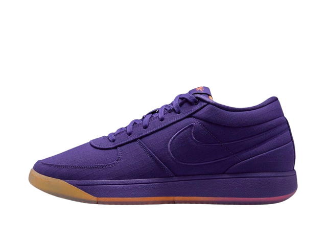 Nike Nike Book 1 Anti Slip Wear Resistant Low Top Basketball Shoes Unisex Purple - view 2