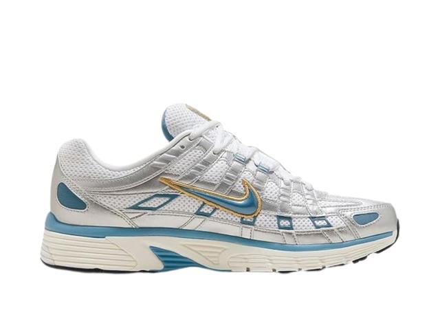 Nike Nike P-6000 White Metallic Silver Pale Ivory Age Storm - view 1