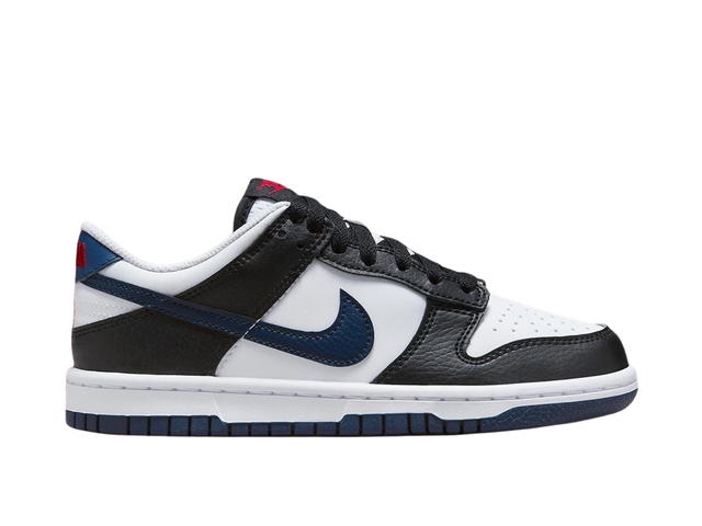 Nike Nike Dunk Low Black White Midnight Navy GS - view 1