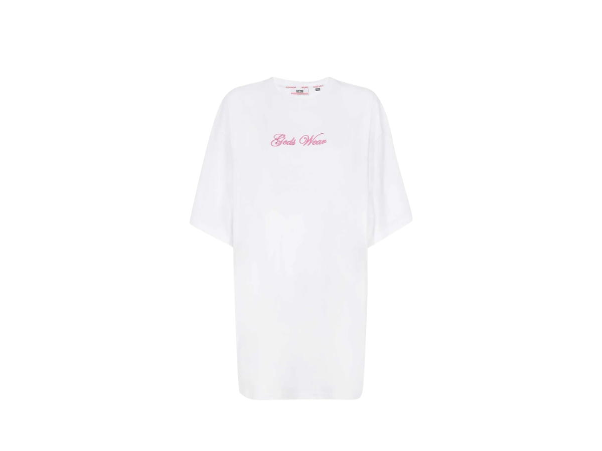 GCDS GCDS x Hello Kitty T-shirt Dress White