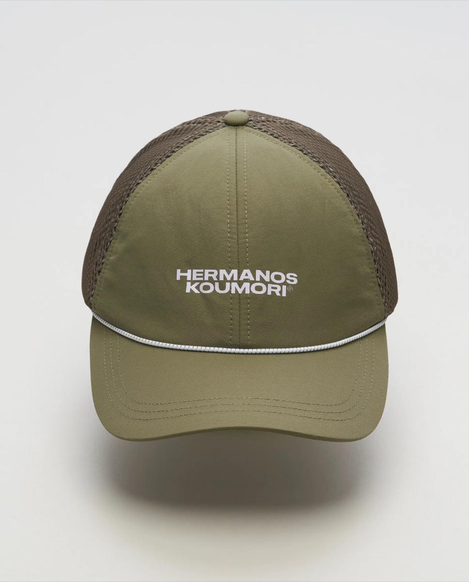 Hermanos Koumori Hermanos Koumori Hermanos Mesh Trucker Cap Green