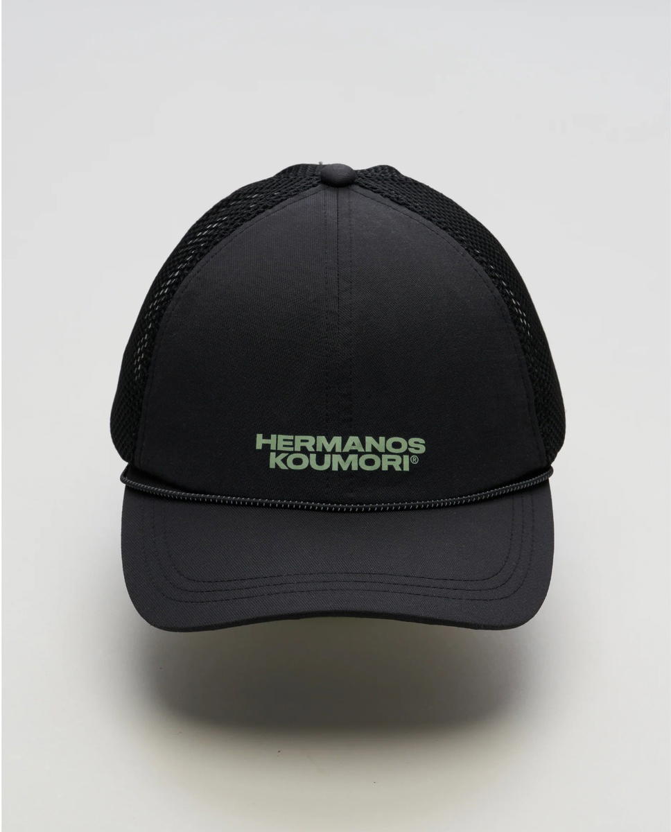 Hermanos Koumori Hermanos Koumori Hermanos Mesh Trucker Cap Black