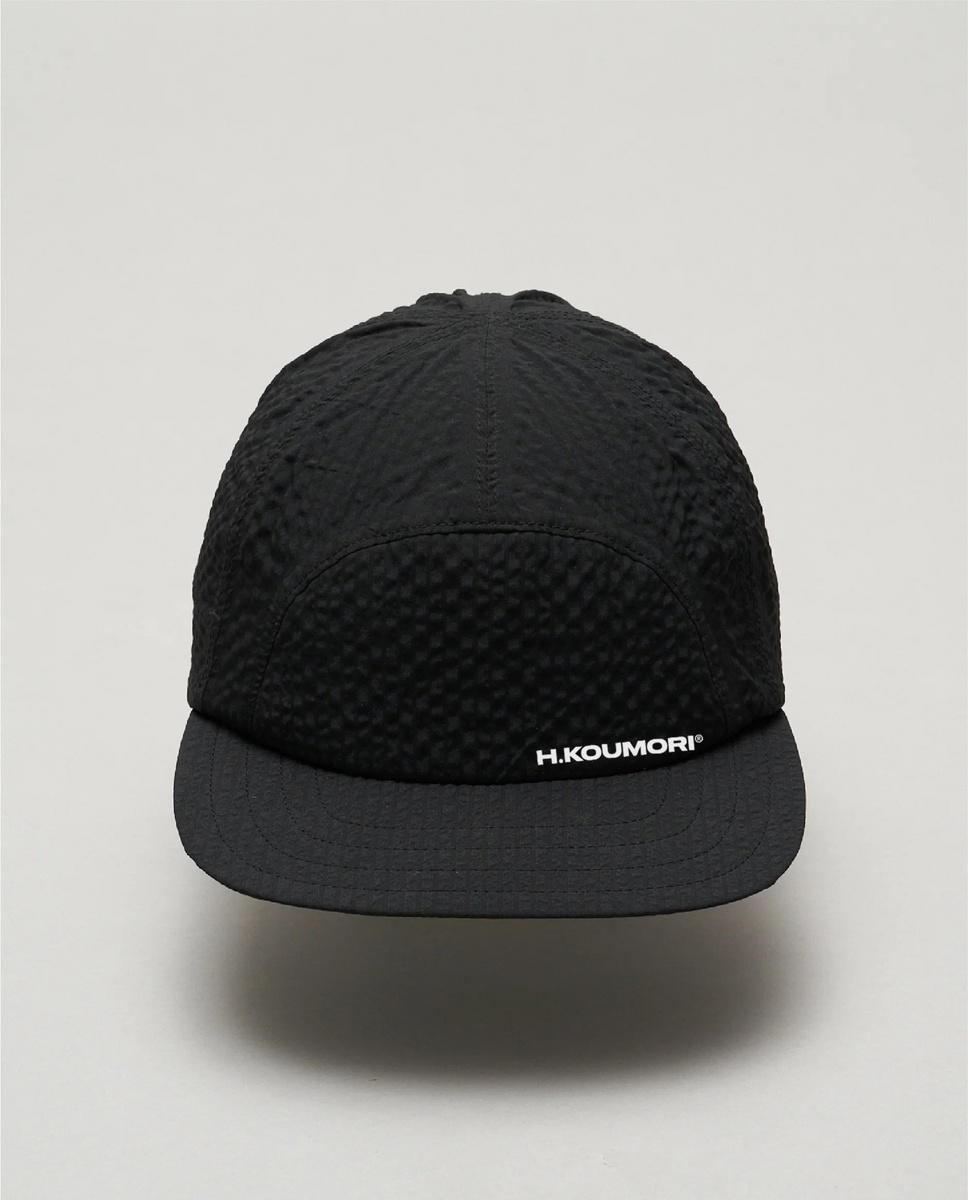 Hermanos Koumori Hermanos Koumori Front Panel Cap Black