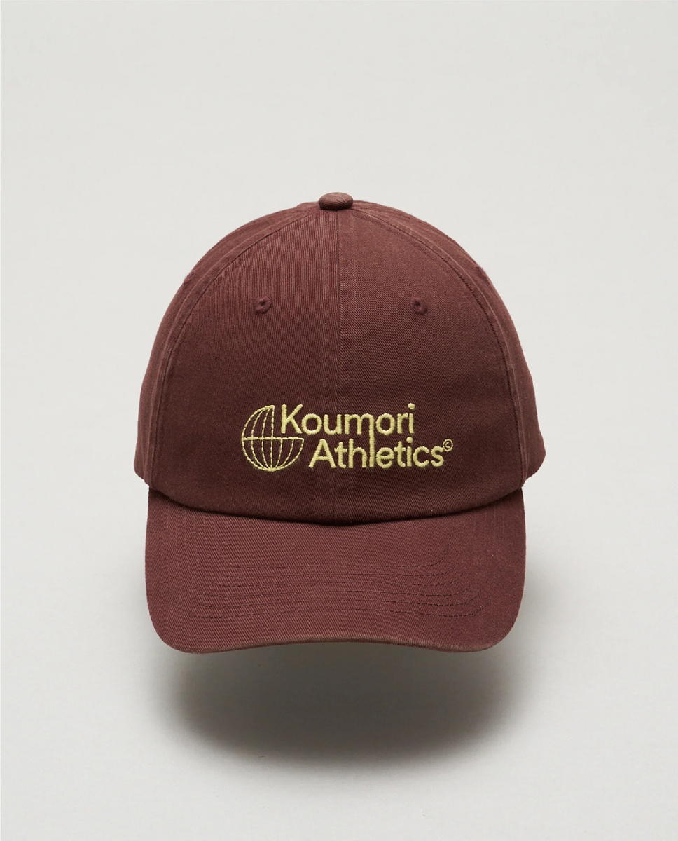 Hermanos Koumori Hermanos Koumori Koumori Athletics Everyday Cotton Cap Brown Bitter Chocolate GD