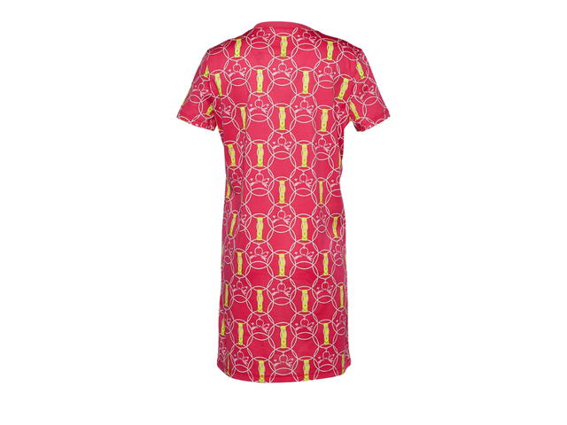 Hermes Hermes Promenade du Matin Print Cotton Shift Dress Pink - view 2