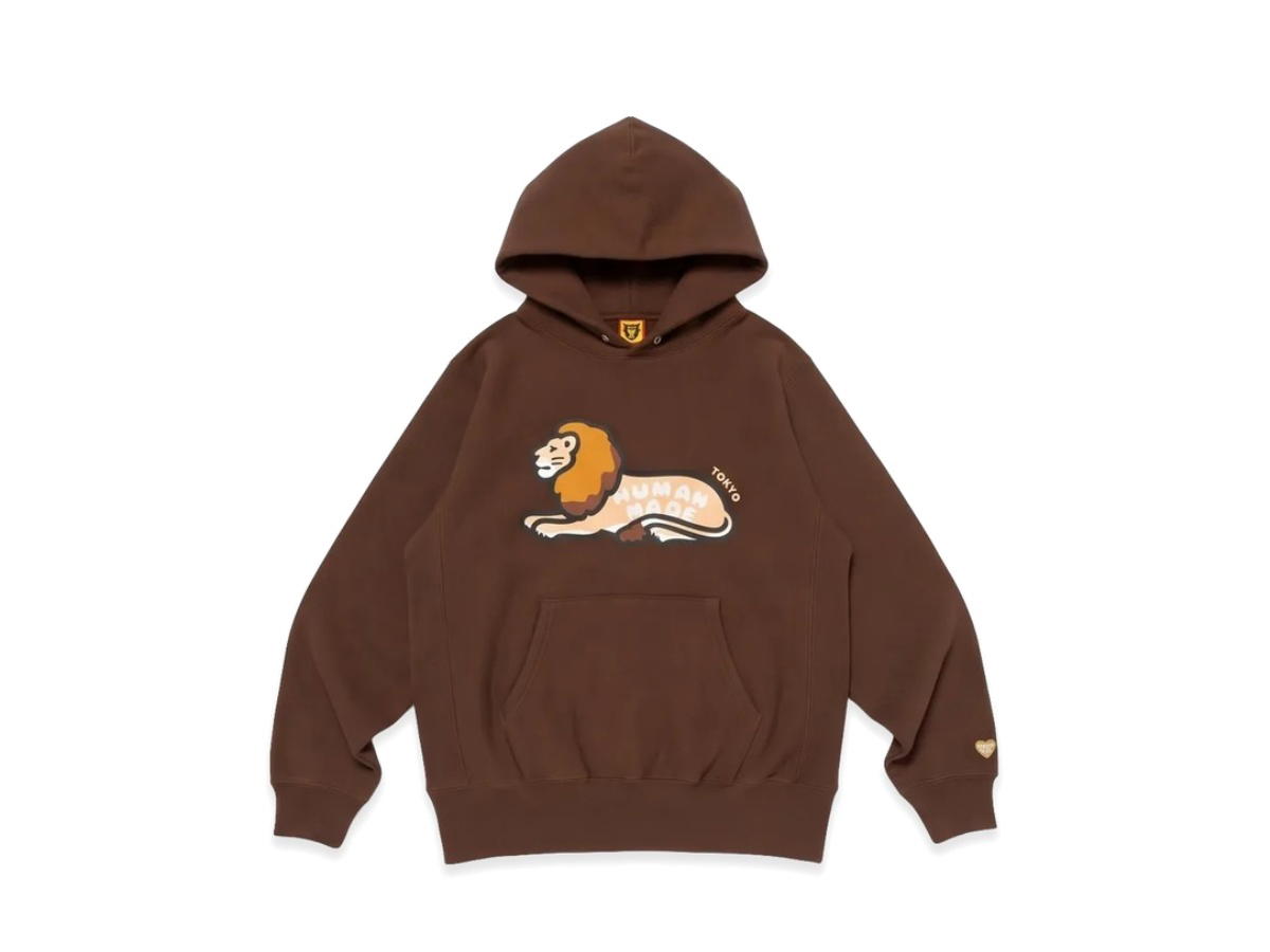 Human Made Human Made Heavyweight Hoodie Tokyo Brown