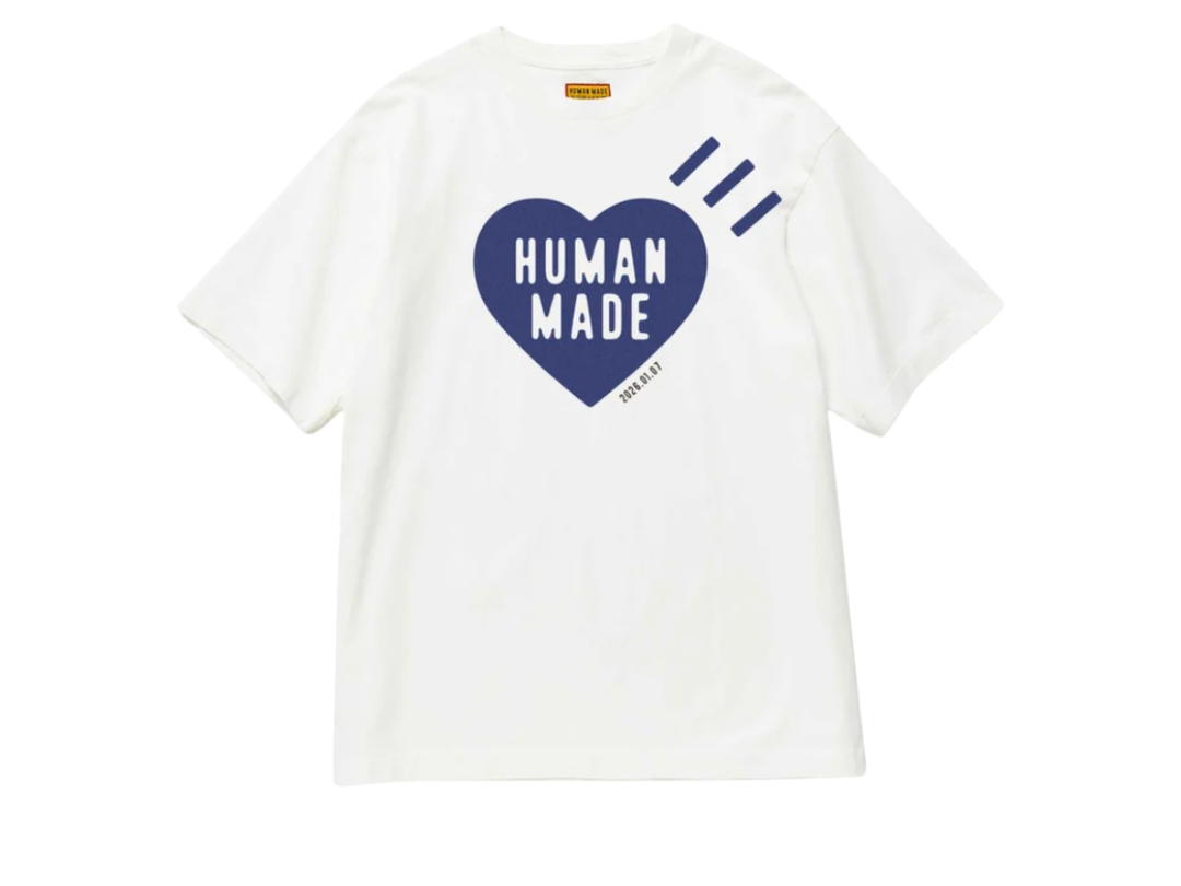 Human Made Human Made Daily S/S T-Shirt Navy (Random Date 2026)