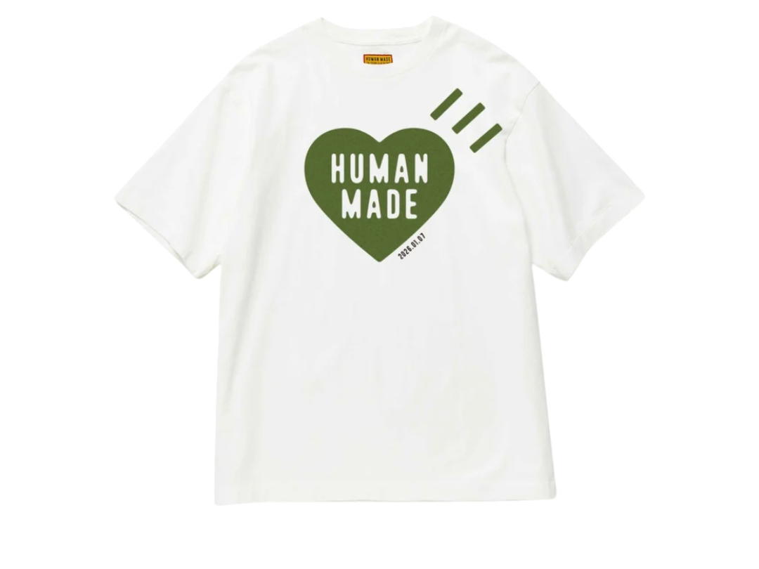 Human Made Human Made Daily S/S T-Shirt Olivedrab (Random Date 2026)