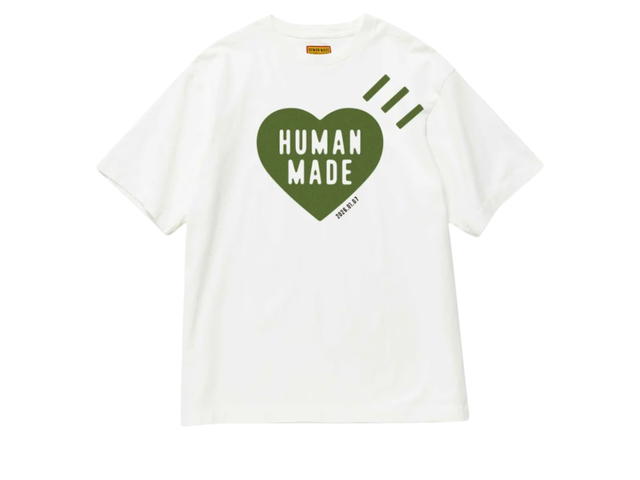 Human Made Human Made Daily S/S T-Shirt Olivedrab (Random Date 2026) - view 1