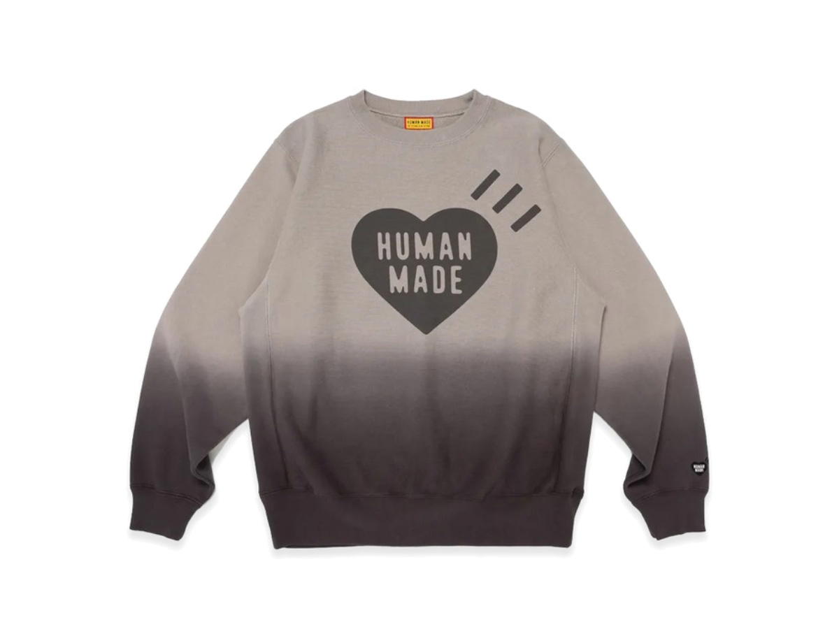 Human Made Human Made Gradation Heavyweight Sweatshirt Tokyo Gray