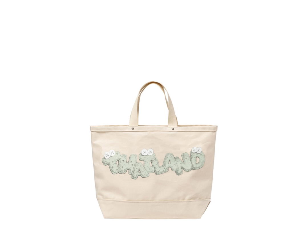 Human Made Human Made Kaws Holiday Tote Bag White