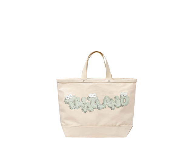 Human Made Human Made Kaws Holiday Tote Bag White - view 1