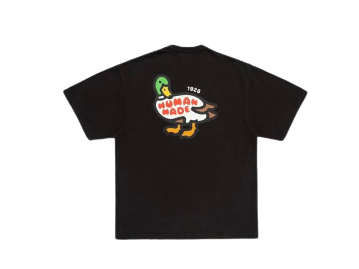 Human Made Human Made Animal Graphic T-shirt  Black