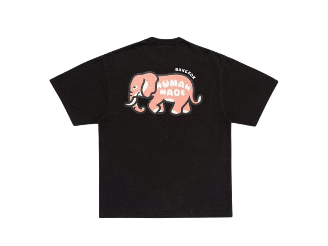 Human Made Human Made Bangkok Exclusive Drop 2 Animal Graphic T-Shirt Black