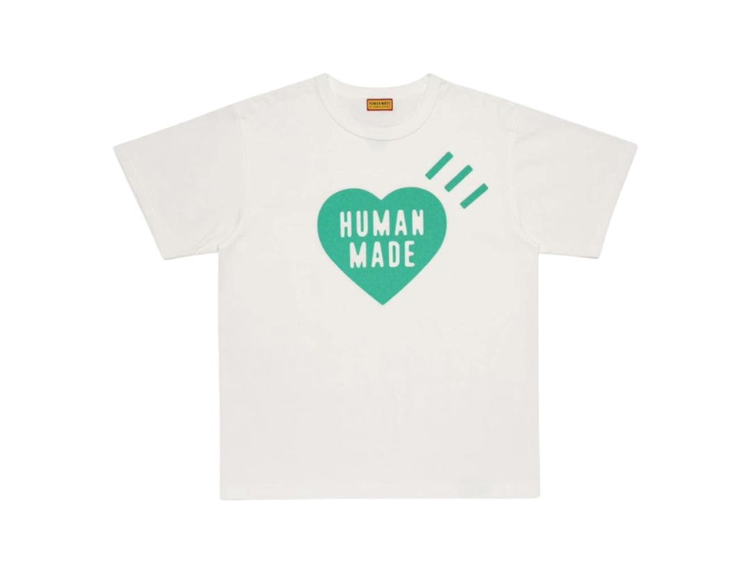 Human Made Human Made Bangkok Exclusive Drop 2 Heart Graphic T-Shirt White