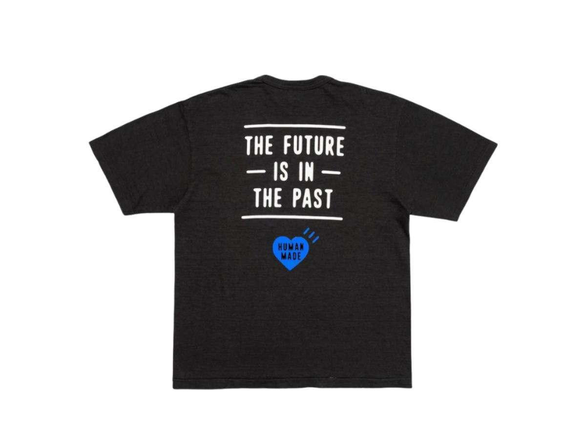 Human Made Human Made Heart Pocket T-Shirt Black Blue