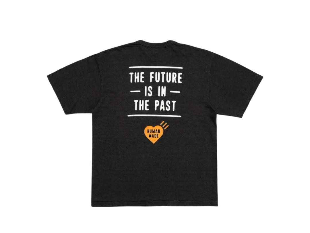 HUMAN MADE HUMAN MADE Heart Pocket T-Shirt Black Orange