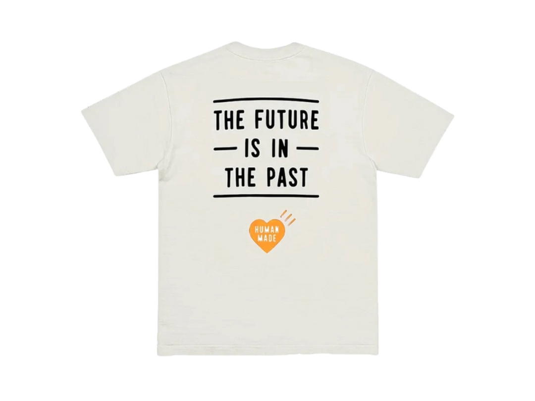 HUMAN MADE HUMAN MADE Heart Pocket T-Shirt White Orange