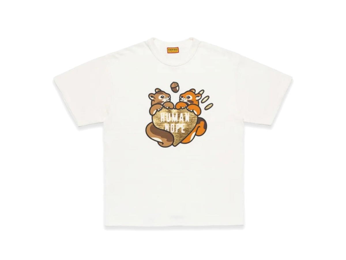 Human Made Human Made x j-hope of BTS Graphic T-Shirt HUMAN HOPE Tokyo White