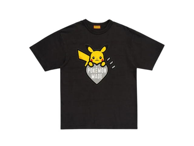 Human Made Human Made x Pokemon Pokemon Made Graphic T-shirt Black Grey - view 1