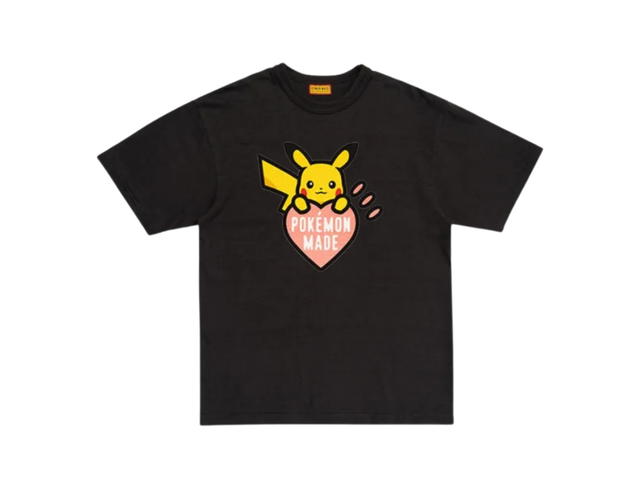 Human Made Human Made x Pokemon Pokemon Made Graphic T-shirt Black Peach - view 1