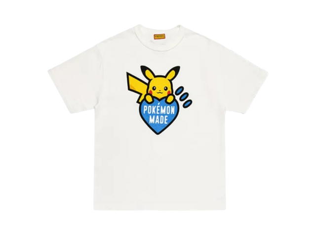 Human Made Human Made x Pokemon Pokemon Made Graphic T-shirt White Blue - view 1