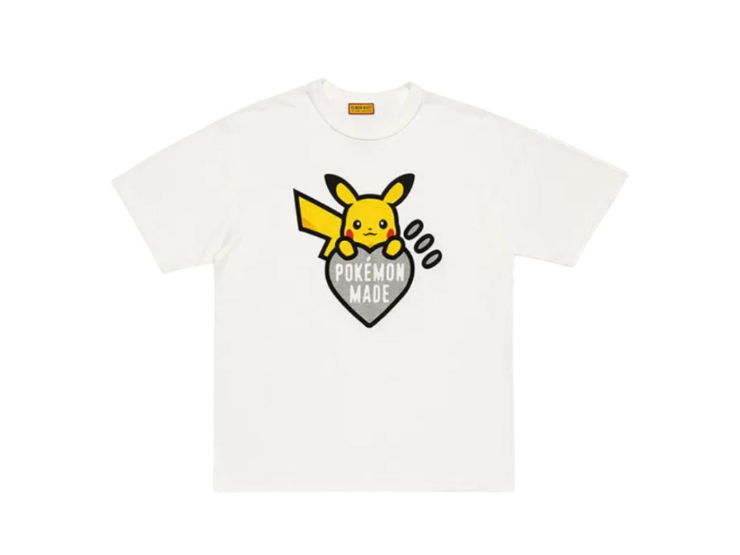 Human Made Human Made  x Pokemon Pokemon Made Graphic T-shirt White Grey