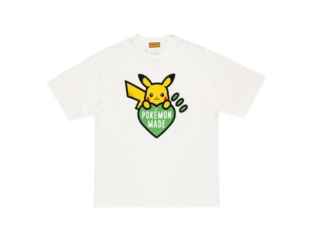 Human Made Human Made x Pokemon Pokemon Made Graphic T-shirt White Green - view 1