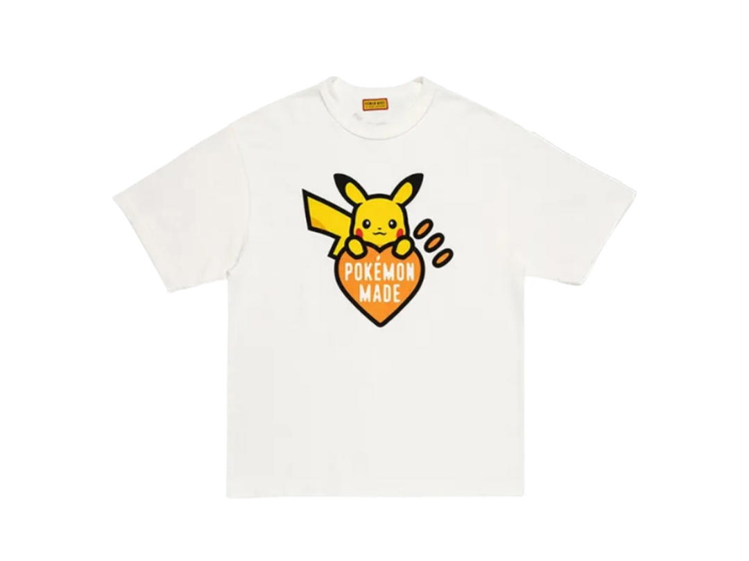 HUMAN MADE HUMAN MADE x Pokemon Pokemon Made Graphic T-shirt White Orange