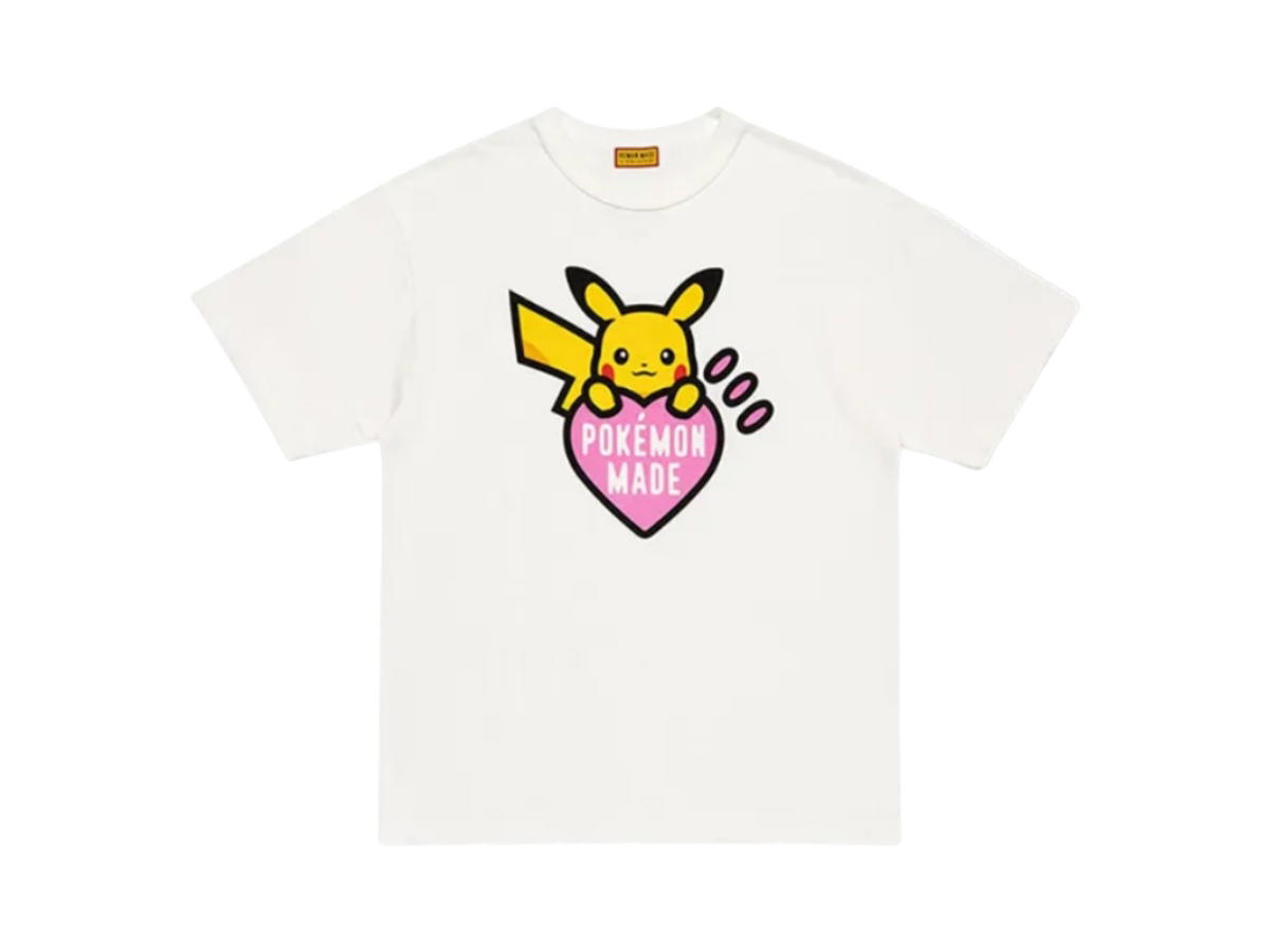 Human Made Human Made x Pokemon Pokemon Made Graphic T-shirt White Pink