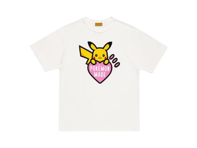 Human Made Human Made x Pokemon Pokemon Made Graphic T-shirt White Pink - view 1