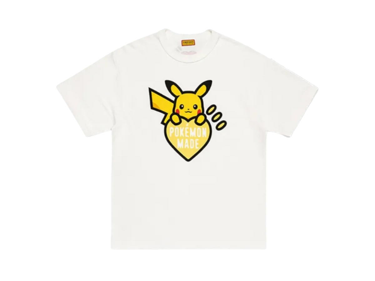 Human Made Human Made x Pokemon Pokemon Made Graphic T-shirt White Yellow