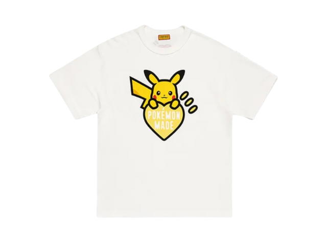 HUMAN MADE HUMAN MADE x Pokemon Pokemon Made Graphic T-shirt White Yellow - view 1