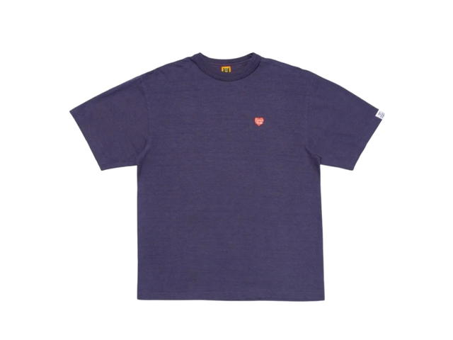Human Made Human Made Heart Badge T-Shirt Navy - view 1
