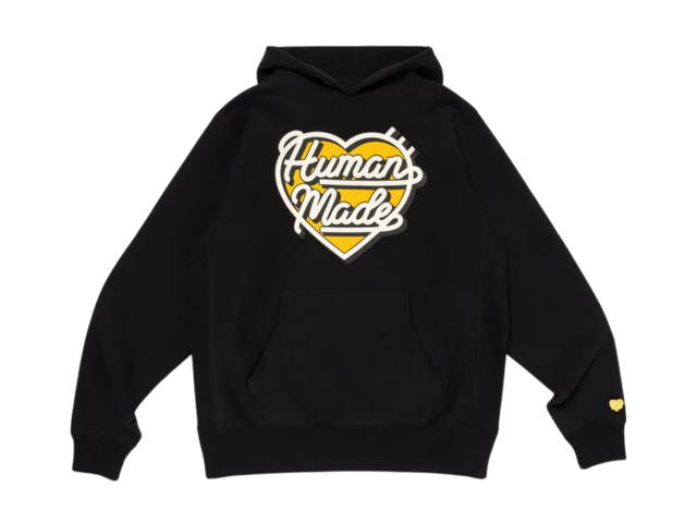 HUMAN MADE HUMAN MADE Heavyweight Hoodie Black - view 1