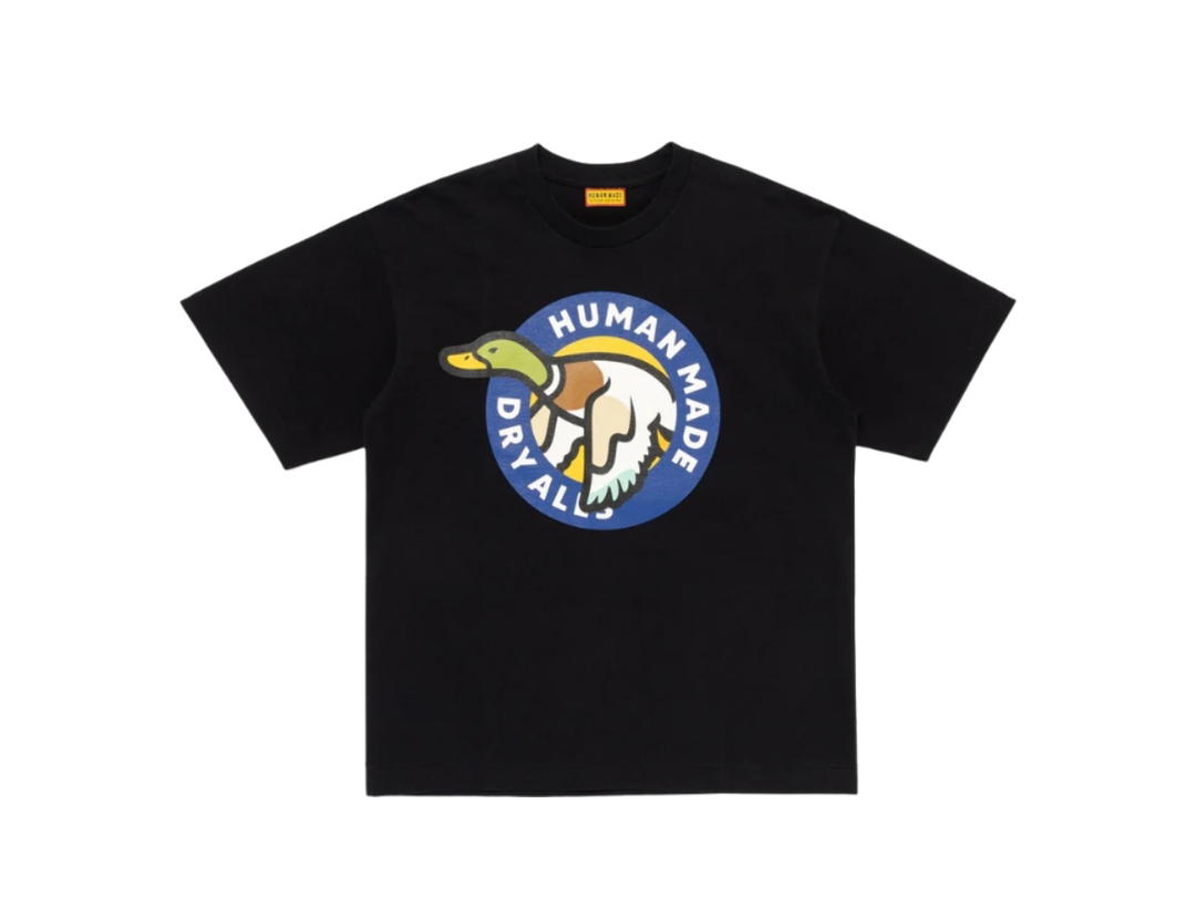 Human Made Human Made Duck Graphics Connect T-Shirt Black