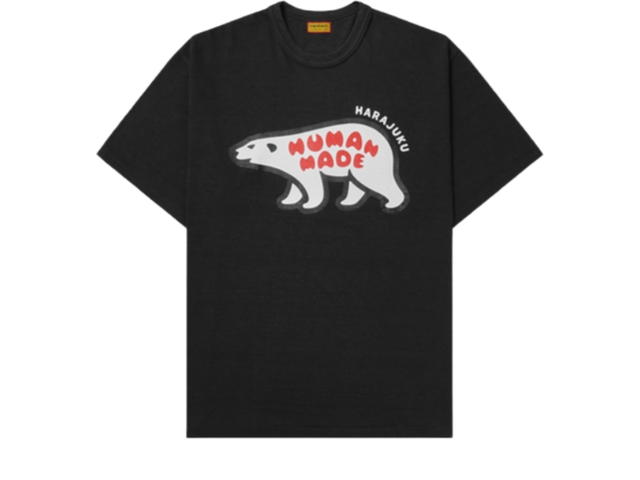 HUMAN MADE HUMAN MADE Pocket T-shirt Harajuku Bear Black - view 1
